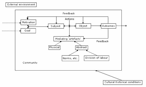 Figure 1: Model of an activity system