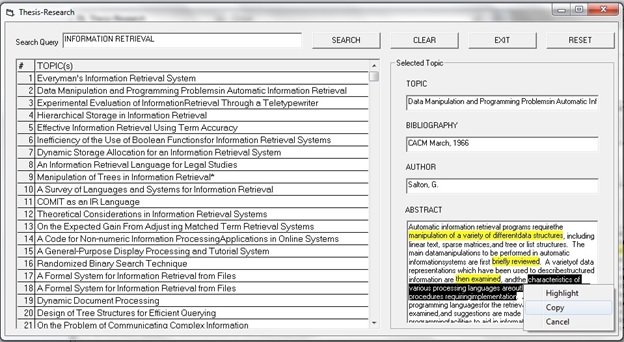 Figure 3: Sample user behaviour for Document#2