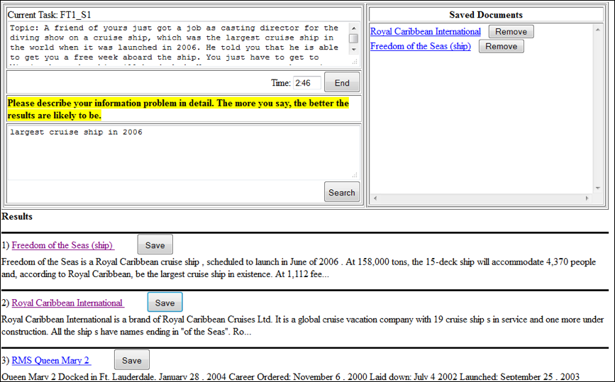 Figure 1: System interface screenshot